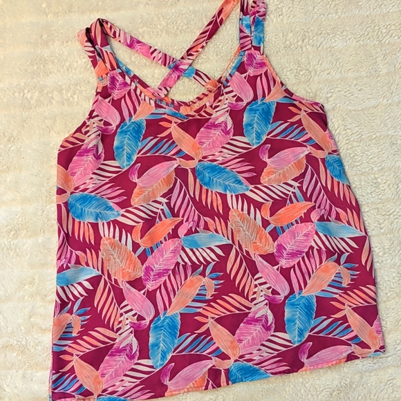 Floral Patterned Tank - Picture 1 of 2